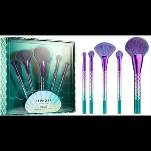 New Sephora 5pc fan brush set